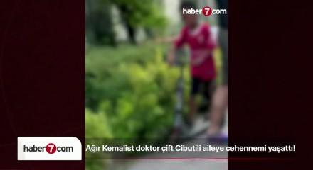 Ultra ırk&ccedil;ı ağır Kemalist doktor &ccedil;ift 'domuz eti' i&ccedil;in Cibutili aileye cehennemi yaşattı