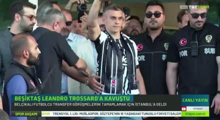 Beşiktaş'ın yeni transferi Leandro Trossard'dan ilk &uuml;&ccedil;l&uuml; geldi