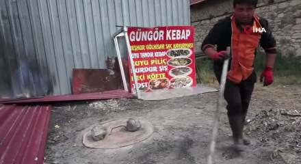 Burdur'un asırlık kuyu kebabı yoğun ilgi g&ouml;r&uuml;yor