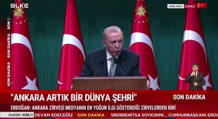 Cumhurbaşkanı Erdoğan NATO zirvesinde T&uuml;rkiye karşıtı tavırlarda bulunan muhalefete tepki g&ouml;sterdi