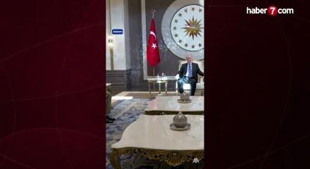 Cumhurbaşkanı Erdoğan, Pakistan Savunma Kuvvetleri Komutanı'nı kabul etti