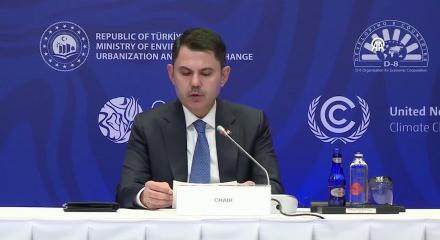 D-8 &uuml;lkelerinden T&uuml;rkiye'nin COP31 Başkanlığına tam destek