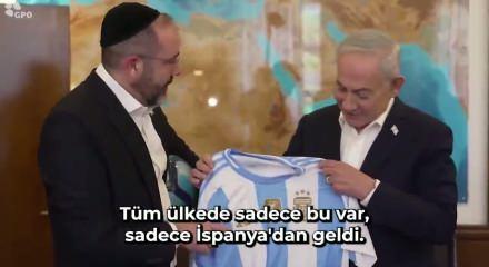 Dev final &ouml;ncesi Netanyahu tarafını belli etti: ''Arjantin ger&ccedil;ek bir dost''