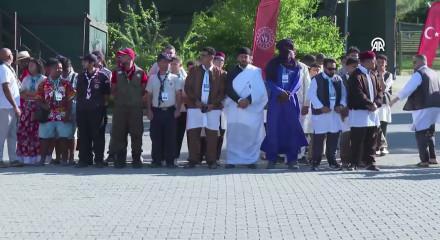 D&uuml;nya Etnospor Birliği Başkanı Bilal Erdoğan, T&uuml;rk İzci Toyu'nun "&Uuml;lkeler G&uuml;n&uuml;" etkinliğine katıldı