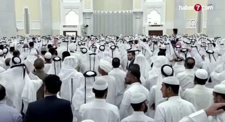 Eski Katar Emiri Hamad bin Halife Al Sani son yolculuğuna uğurlandı