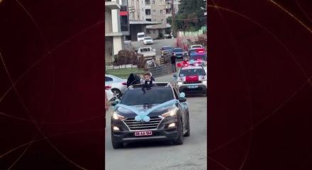 Giresun'da anlamlı s&uuml;nnet merasimi: Vali Ko&ccedil; şehit yeğenlerinin heyecanına ortak oldu