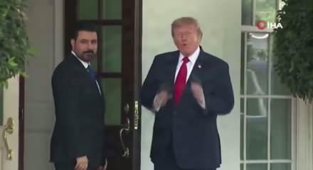 Irak Başbakanı Zeydi, Beyaz Saray&rsquo;da Trump ile bir araya geldi