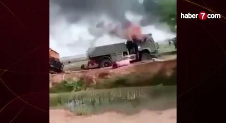 Mali'de Rus askerleri ve cunta g&uuml;&ccedil;lerine pusu