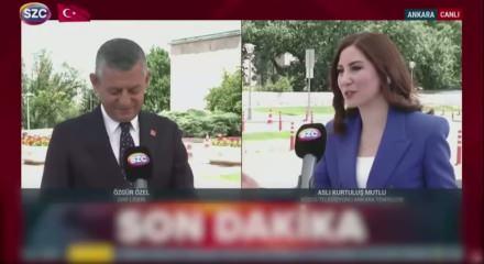 &Ouml;zg&uuml;r &Ouml;zel'den yeni parti a&ccedil;ıklaması: ''Şimdilik Yeni Parti''