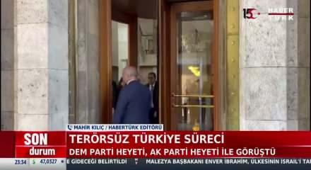 Ter&ouml;rs&uuml;z T&uuml;rkiye yasası hazırlığı! AK Parti ve DEM Parti heyetleri g&ouml;r&uuml;şt&uuml;