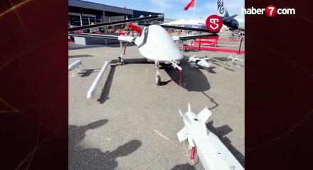 Baykar ile Leonardo, ortak &uuml;retim İHA'sını yeni adıyla Farnborough'da g&ouml;r&uuml;c&uuml;ye &ccedil;ıkarttı