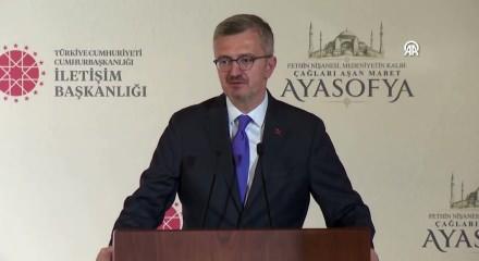 Burhanettin Duran: Ayasofya'nın ibadete a&ccedil;ılması adeta bir Kızılelma'ydı