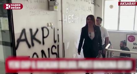 CHP'den ayrılanlar binaları yağmalayıp gitti