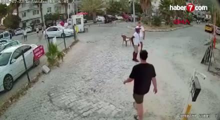 Muğla'da sokak ortasında bı&ccedil;aklı d&uuml;ello: Kan donduran g&ouml;r&uuml;nt&uuml;ler ortaya &ccedil;ıktı