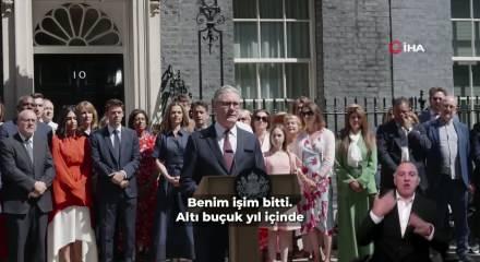 İngiltere Başbakanı Keir Starmer, başbakanlık g&ouml;revinden resmen istifa etti