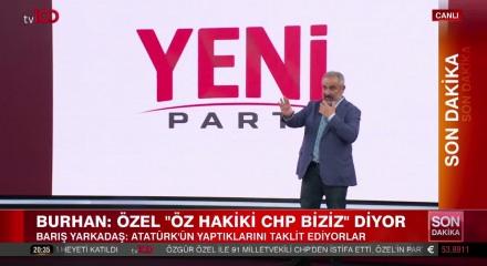 Sinan Burhan: Yeni Parti'ye 10 milletvekili daha katılacak