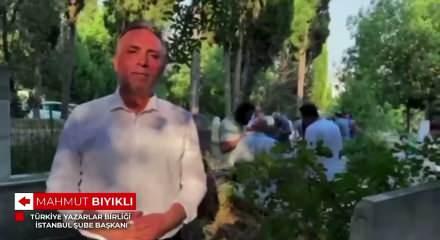 S&uuml;leyman Arif Emre, T&uuml;rkiye Yazarlar Birliği tarafından kabri başında anıldı