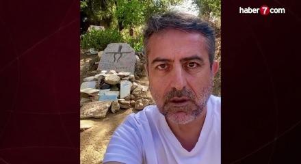 Tuncel Kurtiz'in mezarının son hali hayrete d&uuml;ş&uuml;rd&uuml;: Adeta t&uuml;rbeye &ccedil;evirmişler!