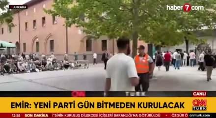 Yeni Parti'nin kuruluş dilek&ccedil;esi İ&ccedil;işleri Bakanlığına verildi
