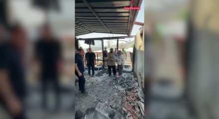 AK Parti Genel Başkan Yardımcısı Kaya, Seydikemer'de yangından etkilenenleri ziyaret etti