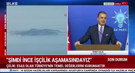 AK Parti MYK sonrasında &Ouml;mer &Ccedil;elik a&ccedil;ıklamalarda bulundu