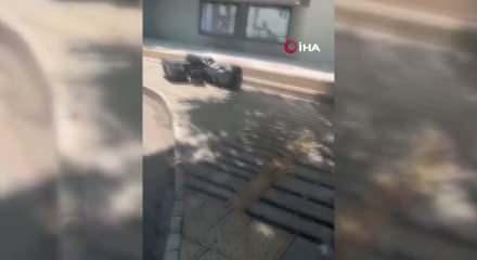 Belediye &ouml;n&uuml;nde 800 bin TL&rsquo;lik ceza yediği ses sistemini yakan işletmeci tutuklandı