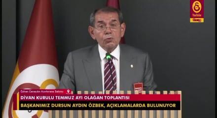 Dursun &Ouml;zbek: Galatasaray'ın parasını harcarken &ccedil;ok dikkatli olmalıyız