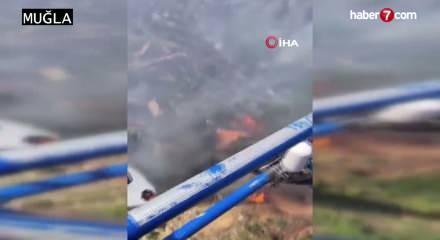 G&ouml;r&uuml;nt&uuml;ler korkun&ccedil;! T&uuml;rkiye alevlerle m&uuml;cadele ediyor: Yollar kapatıldı, tahliyeler başladı!