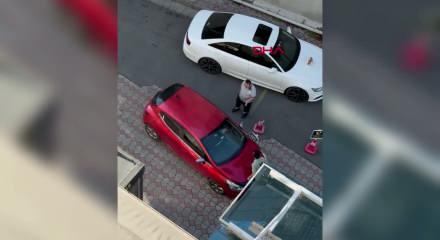 İstanbul'da hastanenin otopark &uuml;creti kriz &ccedil;ıkardı s&uuml;r&uuml;c&uuml; sinirlerine hakim olamadı