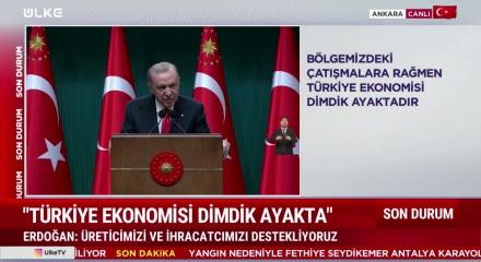 Kabine Toplantısı sona erdi: Cumhurbaşkanı Erdoğan'dan &ouml;nemli a&ccedil;ıklamalar
