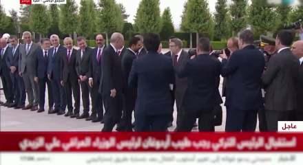 Cumhurbaşkanı Erdoğan, Irak Başbakanı Ali ez-Zeydi'yi kabul etti...