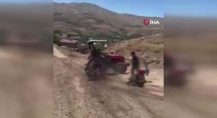 Malatya'da hayvan otlatma kavgası: Husumetlilerinin &uuml;zerine trakt&ouml;r s&uuml;rd&uuml;