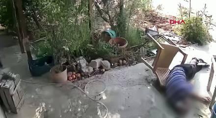 Mersin'de ortopedik engelli yaşlı adamı darbeden kasklı saldırgan tutuklandı