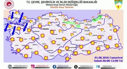 Meteoroloji alarm verdi: İstanbul ve 10 ilde fırtına bekleniyor