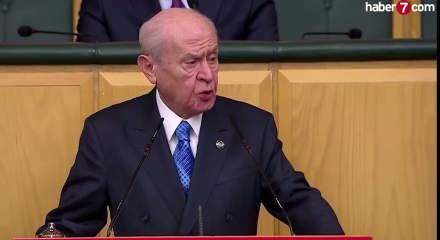 MHP lideri Bah&ccedil;eli'den Ter&ouml;rs&uuml;z T&uuml;rkiye mesajı!