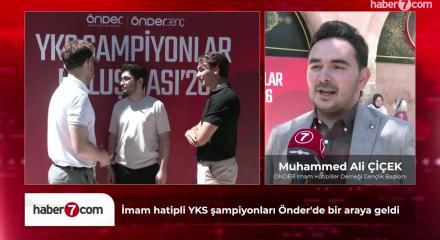 İmam hatipli YKS şampiyonları &Ouml;nder'de buluştu