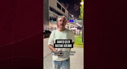 Şarekıcı &Ccedil;elik Şehir Hastanesi'ne hayran kaldı, konser s&ouml;z&uuml; verdi