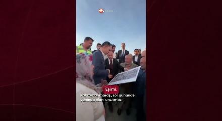 Bakan Murat Kurum'un Kahramanmaraş ziyareti renkli diyaloglara sahne oldu