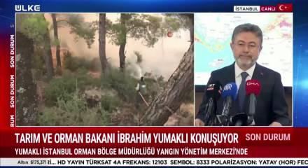 Yangın b&ouml;lgesinde son durum: Bakan Yumaklı kritik uyarıda bulundu  