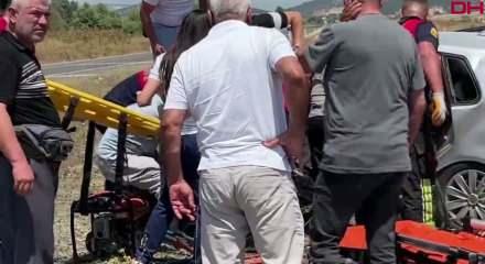 K&uuml;tahya&rsquo;da feci trafik kazasında 1 kişi hayatını kaybetii