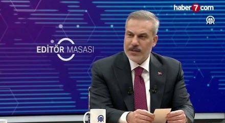 Bakan Fidan'dan 'Ter&ouml;rs&uuml;z T&uuml;rkiye' a&ccedil;ıklaması