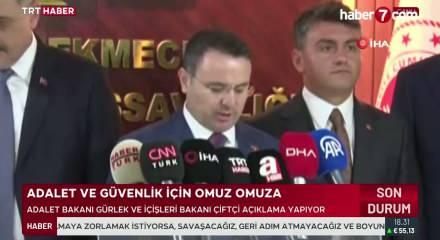 Bakan G&uuml;rlek: "Asla meydanı boş sanmayın, devlet buradadır. Vatandaşının yanındadır."
