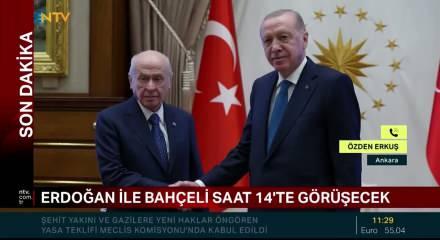 Başkan Erdoğan ile Bah&ccedil;eli bug&uuml;n bir araya gelecek