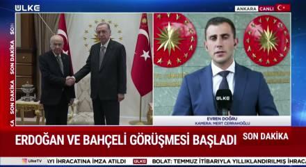 Başkan Erdoğan ile Bah&ccedil;eli K&uuml;lliye'de bir araya geldi