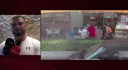 Başpehlivan Serhat Elvan akaryakıt istasyonunda darbedildi