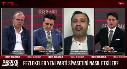 Kamuoyu araştırmacısı Burhan Eptemli'nin Yeni Parti'den ayrılacaklar iddiası g&uuml;ndeme bomba gibi d&uuml;şt&uuml;