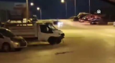 Drift yaparak trafiği tehlikeye atan 11 maganda yakalandı