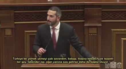 Ermenistan Meclisi'nde 'Adana kebap' s&ouml;zleri!