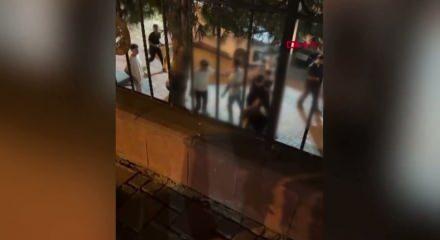 Esenlerde kız meselesi  y&uuml;z&uuml;nden &ccedil;ıkan kavga mahalles sakinlerini korkuttu