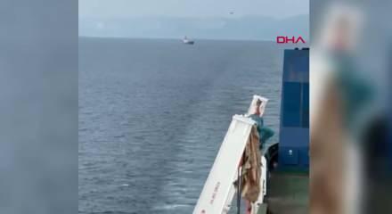Karadeniz'de Ro-Ro gemisine dron saldırısı: 13'&uuml; T&uuml;rk 22 m&uuml;rettebat tahliye edildi